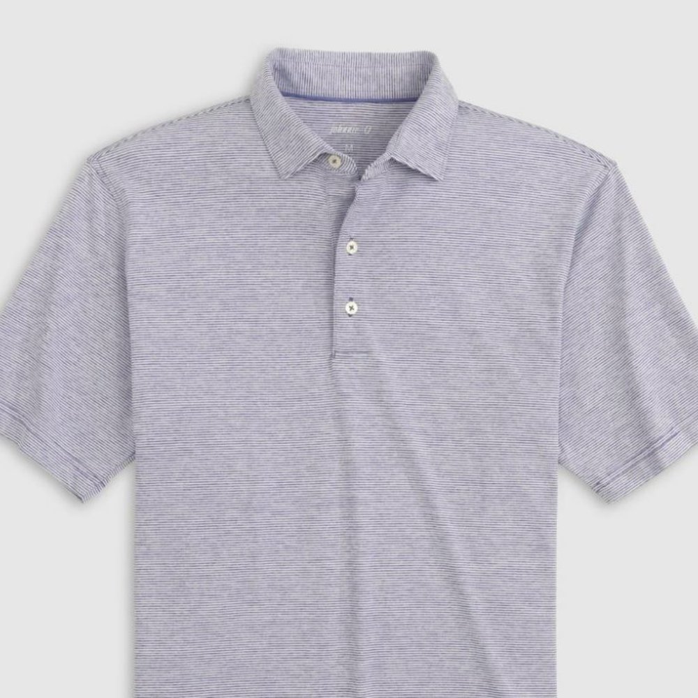 Johnnie-O Men's Striped Polo Lyndon--M